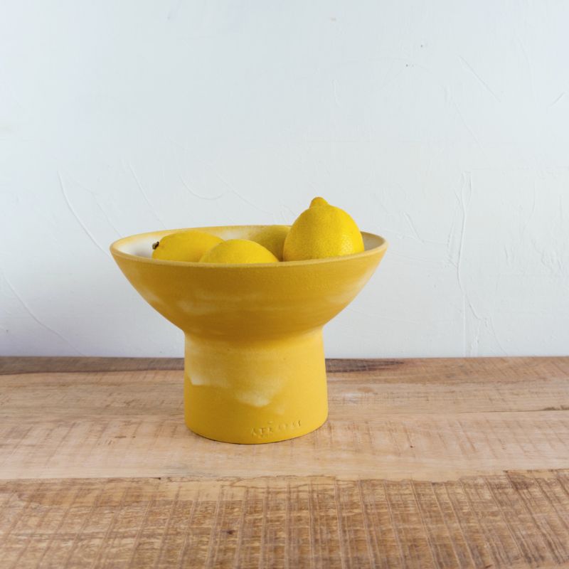 Alzatina Calima -gialla-