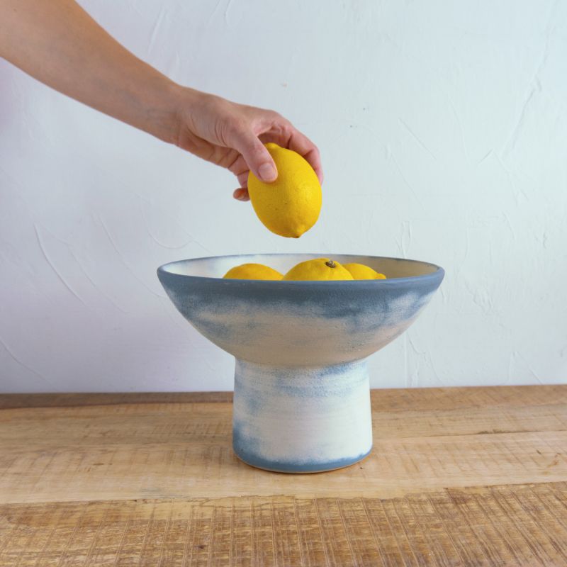 Alzatina Calima -grigio blu-